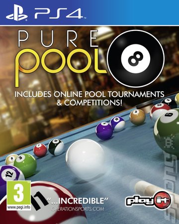Pure Pool - PS4 Cover & Box Art