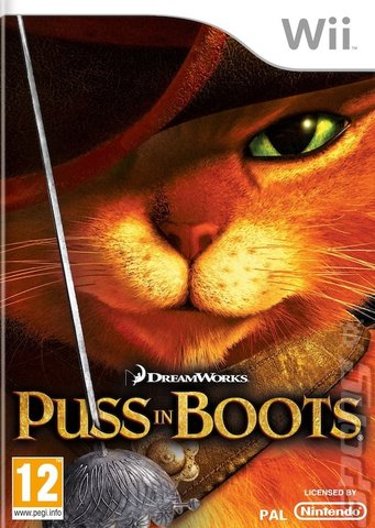 Puss in Boots - Wii Cover & Box Art