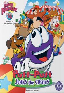 Putt Putt Joins the Circus - PC Cover & Box Art