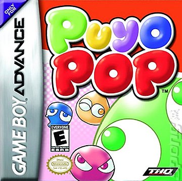 Puyo Pop - GBA Cover & Box Art