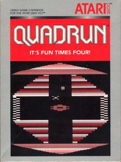 Quadrun - Atari 2600/VCS Cover & Box Art