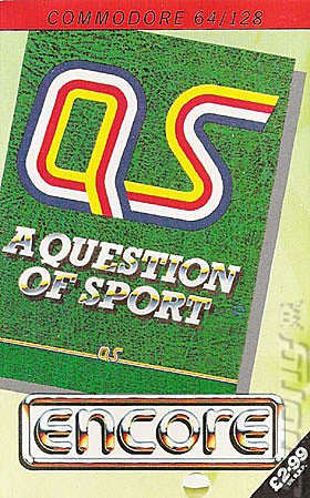 A Question of Sport - C64 Cover & Box Art