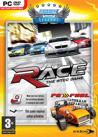 RACE: Caterham - PC Cover & Box Art