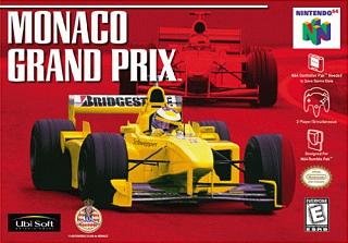 Racing Simulation Monaco Grand Prix - N64 Cover & Box Art