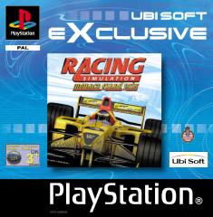 Racing Simulation Monaco Grand Prix - PlayStation Cover & Box Art