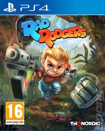 Rad Rodgers: World One - PS4 Cover & Box Art