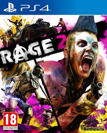 Rage 2 - PS4 Cover & Box Art