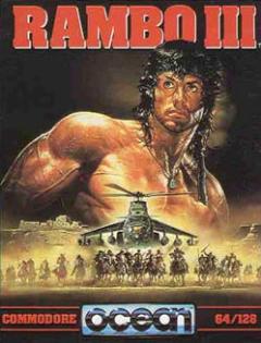 Rambo III - C64 Cover & Box Art