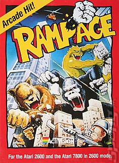 Rampage (Atari 2600/VCS)