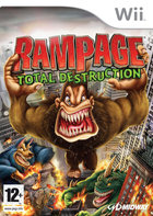 Rampage: Total Destruction - Wii Cover & Box Art