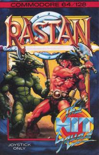 Rastan - C64 Cover & Box Art