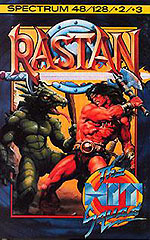 Rastan - Sinclair Spectrum 128K Cover & Box Art