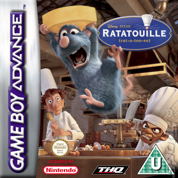 Ratatouille - GBA Cover & Box Art