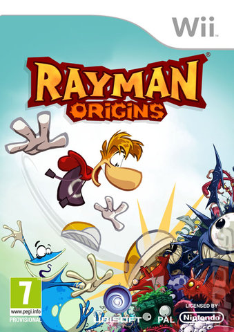 Rayman Origins - Wii Cover & Box Art