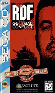 RDF Global Conflict - Sega MegaCD Cover & Box Art