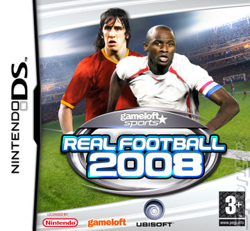 Real Football 2008 - DS/DSi Cover & Box Art