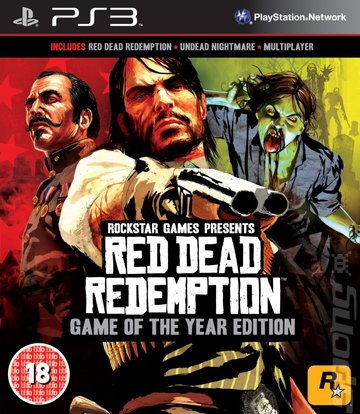 Red Dead Redemption: Game of the Year Edition - PS3 Cover & Box Art