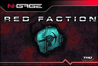 Red Faction - N-Gage Cover & Box Art
