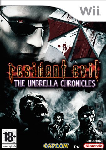 Resident Evil Umbrella Chronicles - Wii Cover & Box Art