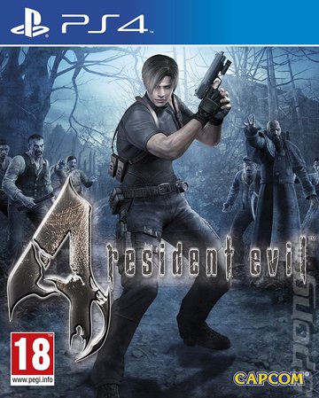 Resident Evil 4 - PS4 Cover & Box Art
