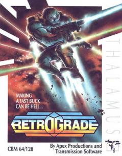 Retrograde - C64 Cover & Box Art
