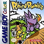 Rhino Rumble - Game Boy Color Cover & Box Art