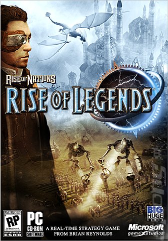 Rise of Nations: Rise of Legends - PC Cover & Box Art
