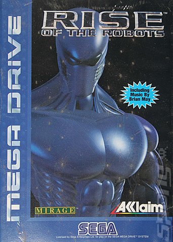 Rise of the Robots - Sega Megadrive Cover & Box Art