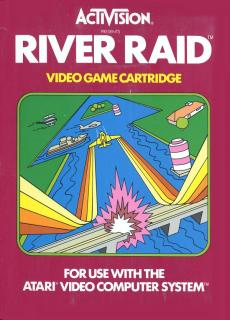 River Raid - Atari 2600/VCS Cover & Box Art
