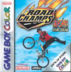 Road Champs BXS Stunt Biking - Game Boy Color Cover & Box Art