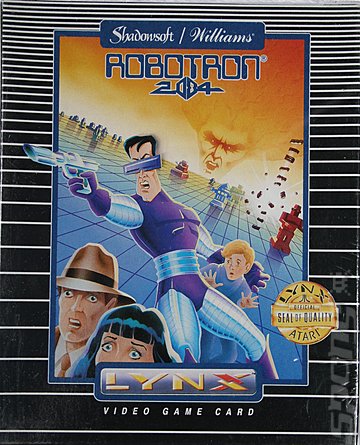 Robotron: 2084 - Lynx Cover & Box Art