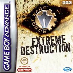 Robot Wars: Extreme Destruction - GBA Cover & Box Art
