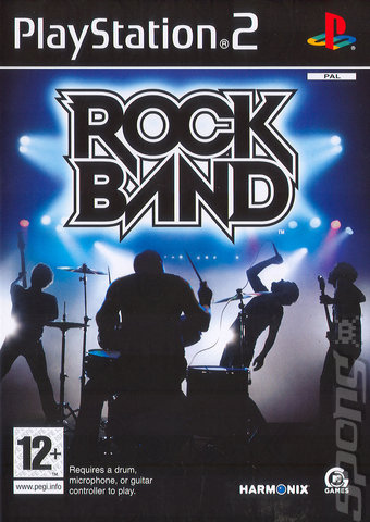 Rock Band - PS2 Cover & Box Art
