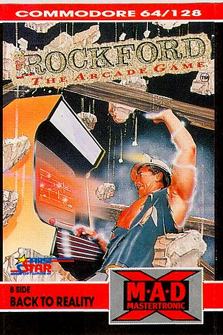 Rockford - C64 Cover & Box Art