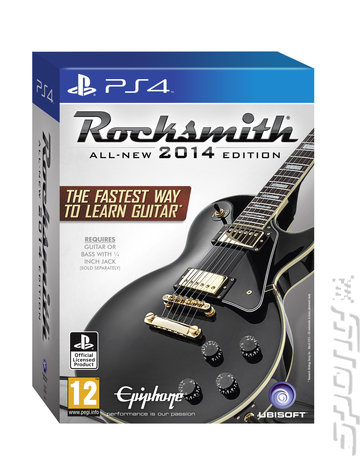 Rocksmith 2014 - PS4 Cover & Box Art