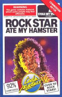 Rockstar Ate My Hamster - C64 Cover & Box Art