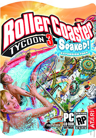 Rollercoaster Tycoon 3: Soaked - PC Cover & Box Art