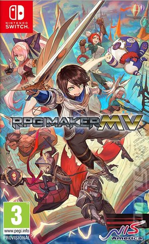 RPG Maker MV - Switch Cover & Box Art