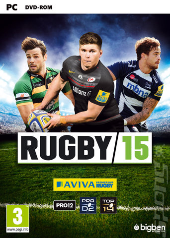 Rugby 15 - PC Cover & Box Art