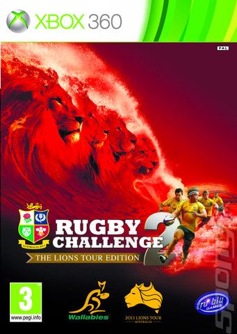 Rugby Challenge 2: The Lions Tour Edition - Xbox 360 Cover & Box Art