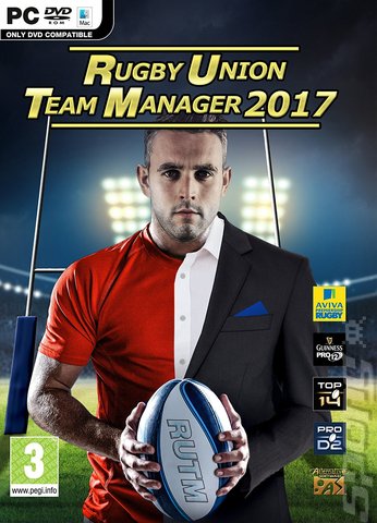 Rugby Union Team Manager 2017 - PC Cover & Box Art
