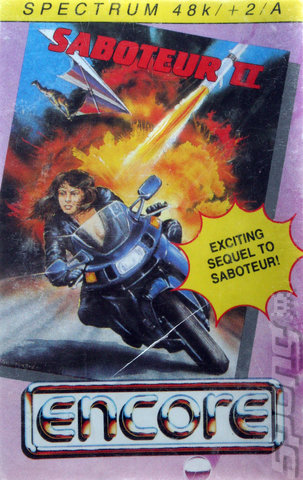 Saboteur II - Spectrum 48K Cover & Box Art