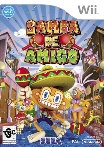 Samba De Amigo - Wii Cover & Box Art