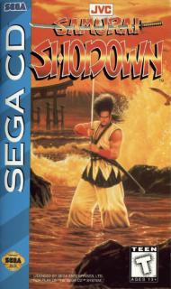 Samurai Shodown - Sega MegaCD Cover & Box Art