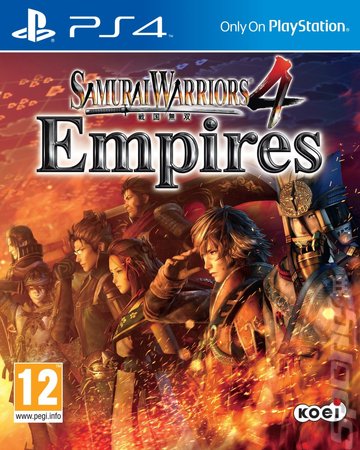 Samurai Warriors 4: Empires - PS4 Cover & Box Art