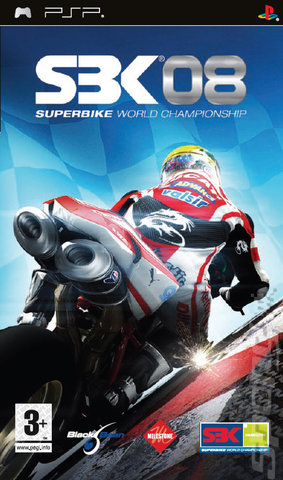 SBK08 Superbike World Championship - PSP Cover & Box Art