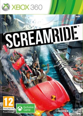 Screamride - Xbox 360 Cover & Box Art