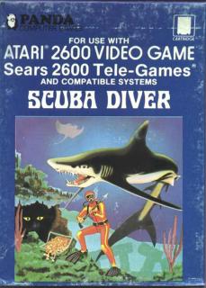 Scuba Diver - Atari 2600/VCS Cover & Box Art