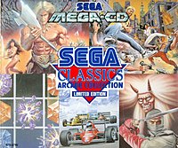 SEGA Classics Arcade Collection: Limited Edition - Sega MegaCD Cover & Box Art
