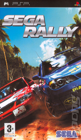 SEGA Rally - PSP Cover & Box Art